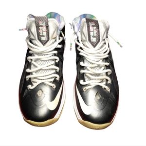 Nike Lebron X 10 Prism 2012 541100-004 Blk Strata Grey US 8/ Eur 41 *CLASSIC*